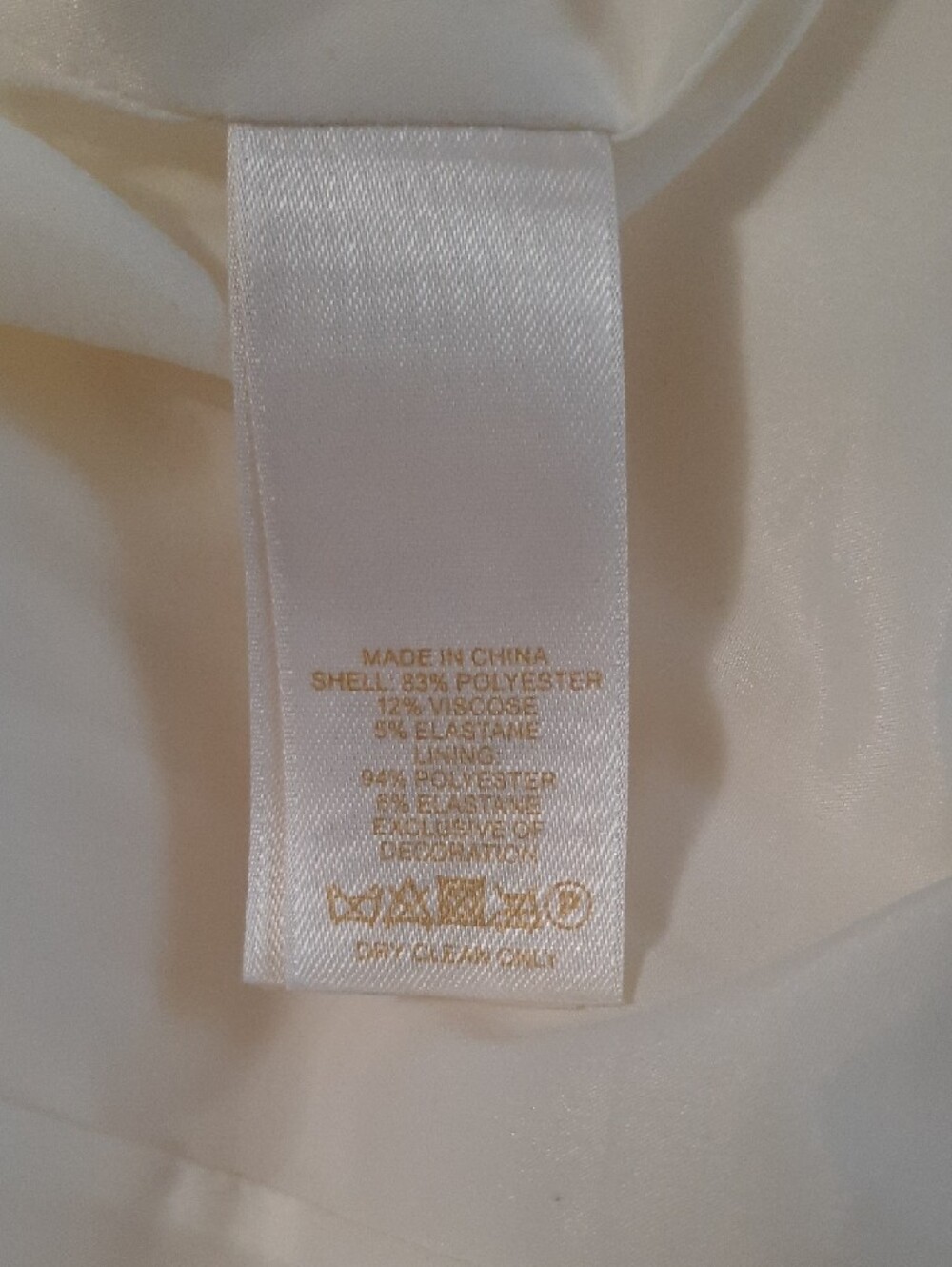 kate spade Cream Mini Dress with Black Waist Bow - Picture 4 of 6